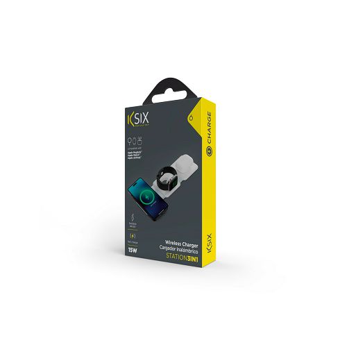 Bežični punjač KSIX, 3U1, MagSafe kompatibilan, sklopivi-4