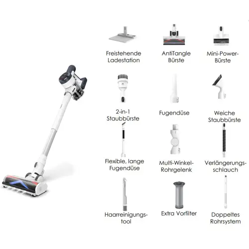 Bežični usisavač TINECO PURE ONE S15 Flex EX (proširena autonomija, inteligentna tehnologija, LED ekran, crna boja)-2