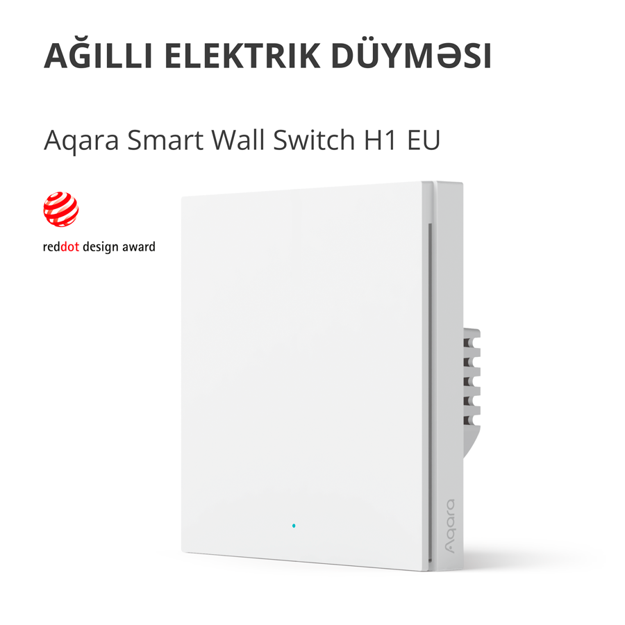 Bežični zidni prekidač Aqara H1 H1 EU (s neutralnom žicom) WS-EUK03-7