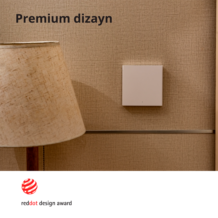 Bežični zidni prekidač Aqara H1 H1 EU (s neutralnom žicom) WS-EUK03-25