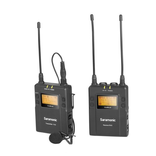 Bežićni mikrofon SARAMONIC UwMic9 Kit1 3.5mm UHF Lavalier (1xRX9, 1xTX9)