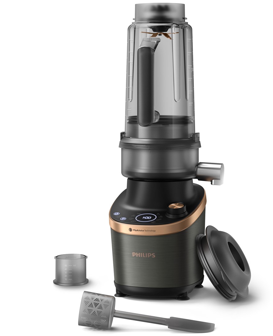 Blender PHILIPS HR3770/00 Cooking, 1500 W Black, bakar-1