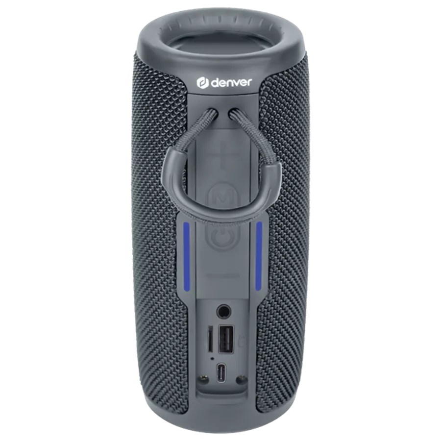 Bluetooth Zvučnik DENVER BTV-150GR (1200 mAh, siva boja)-1