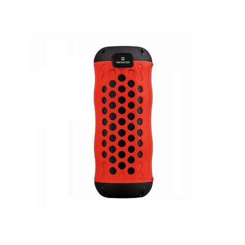 Bluetooth zvučnik SWISSTEN, vodootporan IPX5, 2*5W, baterija, crveni X-BOOM EOL-1