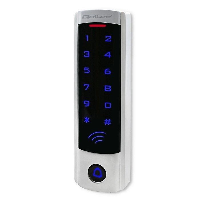 Brava s kodom QOLTEC Dione 52445 (s RFID čitačem, gumb zvona, IP68, EM)-0
