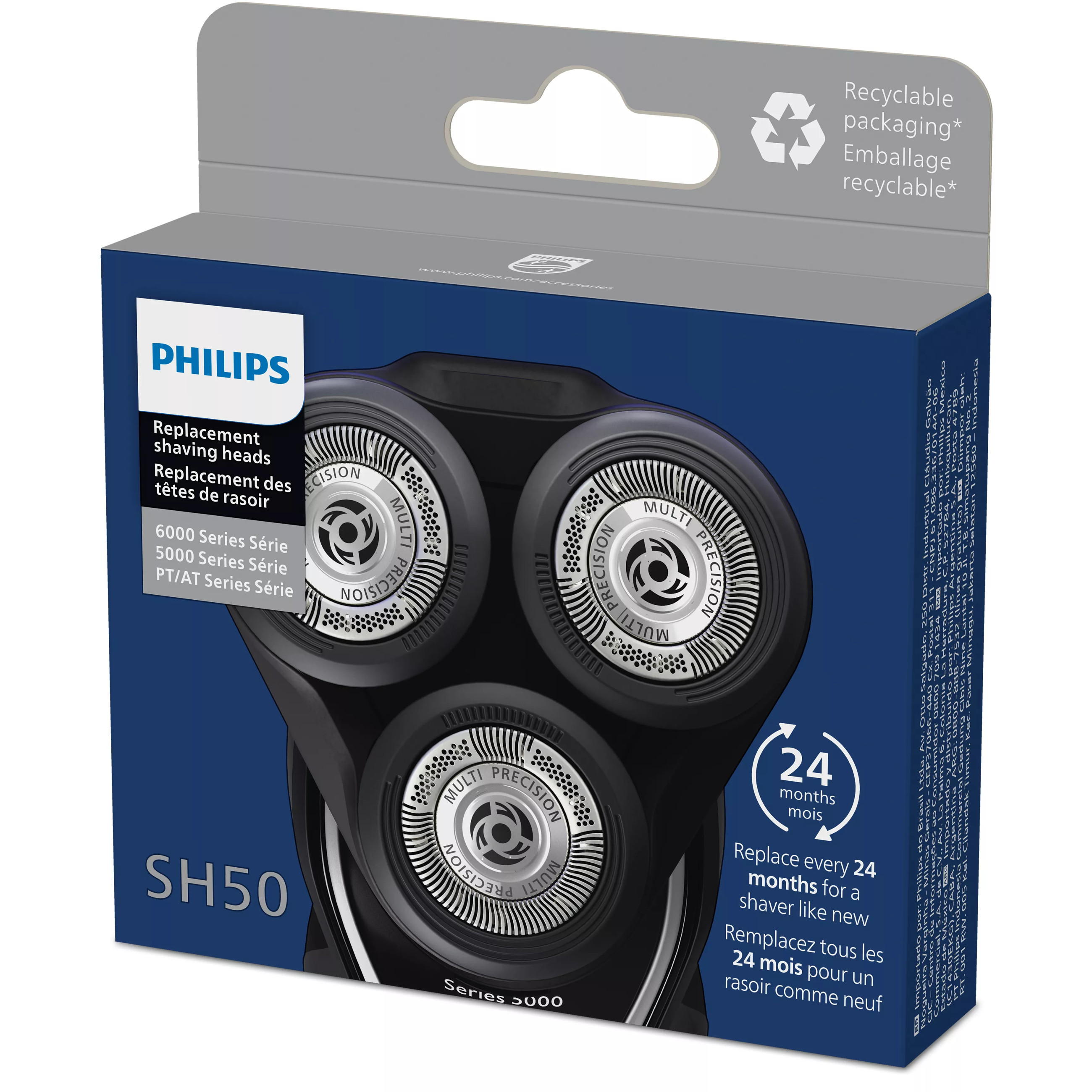 Brijaći aparat PHILIPS Series 5000 (MultiPrecision oštrice, glave za brijanje)-1
