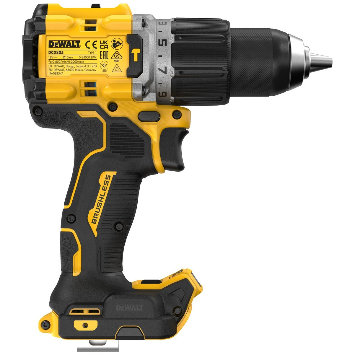 Drill/driver 18V BL DCD805NT DEWALT-5