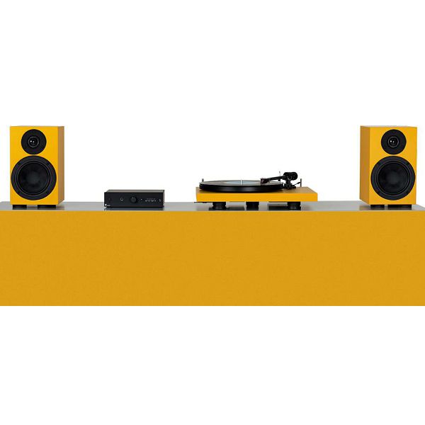 Hi-Fi stereo sustav PRO-JECT Colourful Audio System Satin Yellow