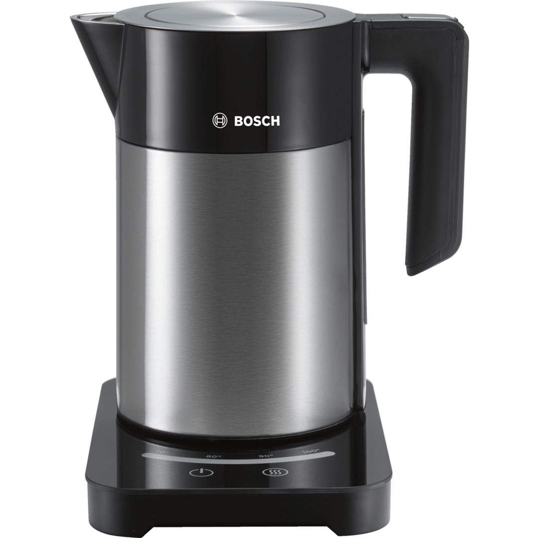Čajnik BOSCH TWK7203 (1.7 L, 1850 W) crni, električni, nehrđajući čelik
