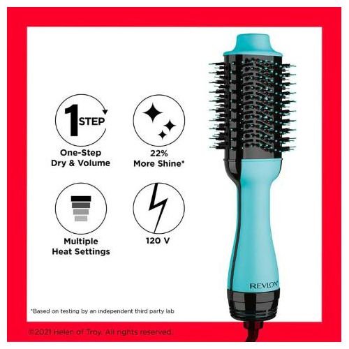 Četka za kosu REVLON Salon 2U1, mint-3