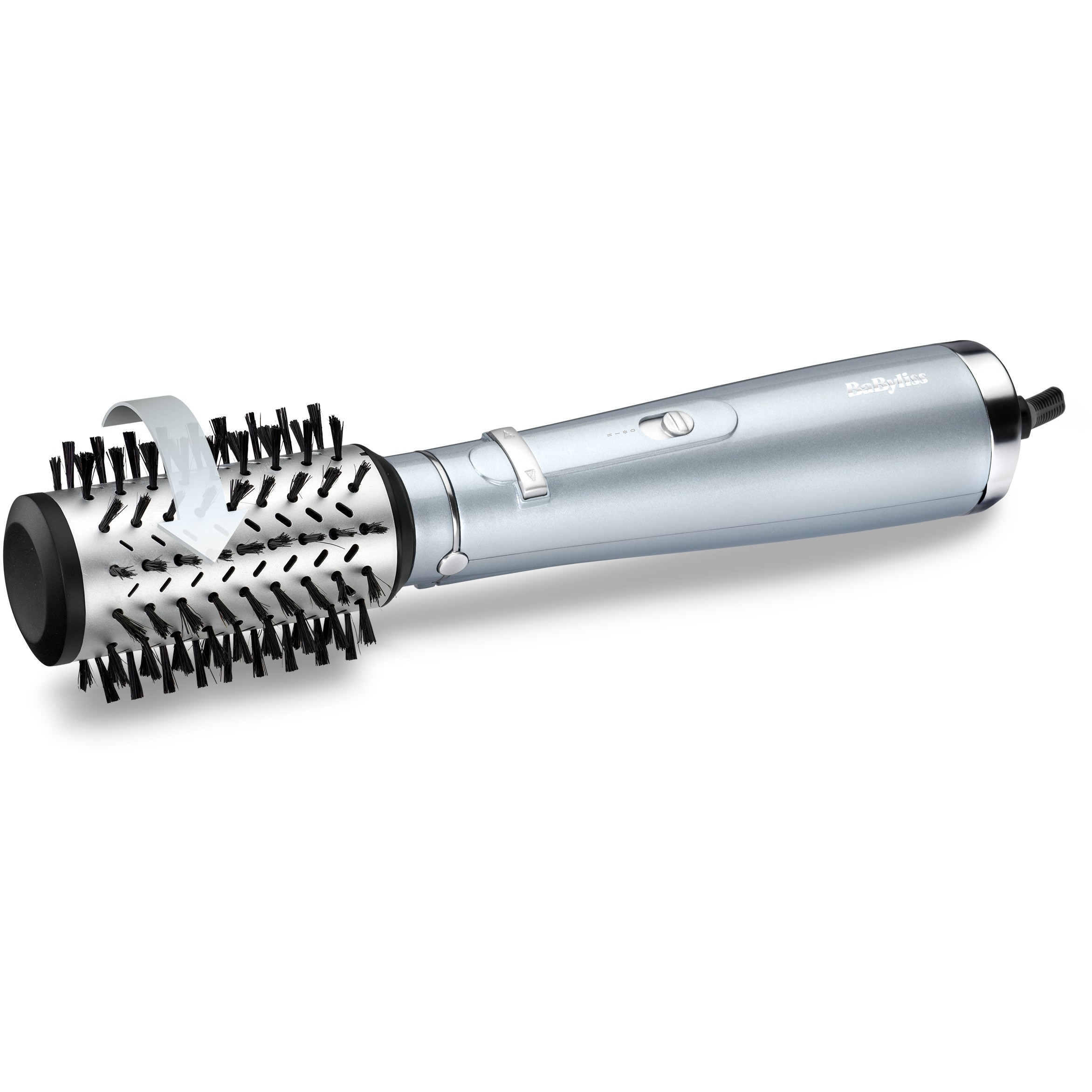 Četka za oblikovanje kose BABYLISS AS773E Hydro Fusion Air Styler (700 W, 2.5 m) srebrna-2