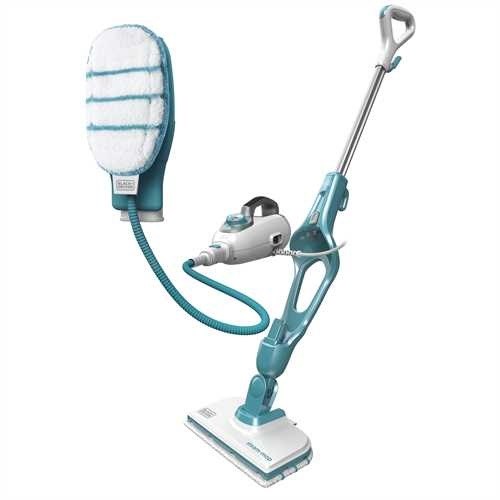 Paročistač Black & Decker 9IN1 Steam-mop (Tirkizna, Bijela, 0.5 L, 1300 W)-0
