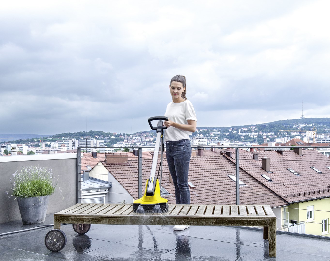 Kärcher PCL 4 Terassenreiniger Floor polisher 800 RPM Black, Yellow-6