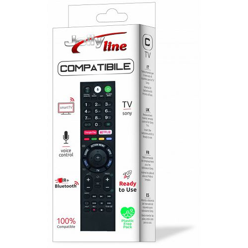 Daljinski upravljač JOLLYLINE, univerzalni za SONY RMF-TX31, IR + BT, glasovna kontrola