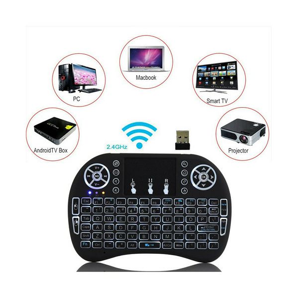 Daljinski upravljač i8B AirMouse s tipkovnicom (za MXQ PRO 4K Android TV Box)-3