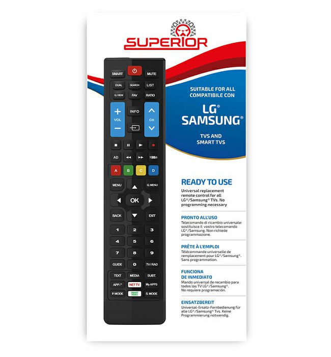 Daljinski upravljač SUPERIOR univerzalni za LG i SAMSUNG Smart TV-0