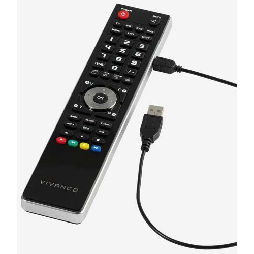 Daljinski upravljač VIVANCO 4in1 univerzalni, PC programmable-1
