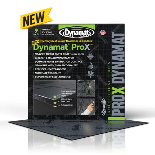 Damping SET DYNAMAT PRO X (4 samoljepljive pločica 457 X 457 mm)