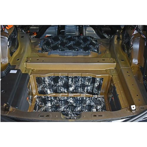 Damping SET DYNAMAT XTREME Custom Trunk kit Tesla Model 3 2017>-1