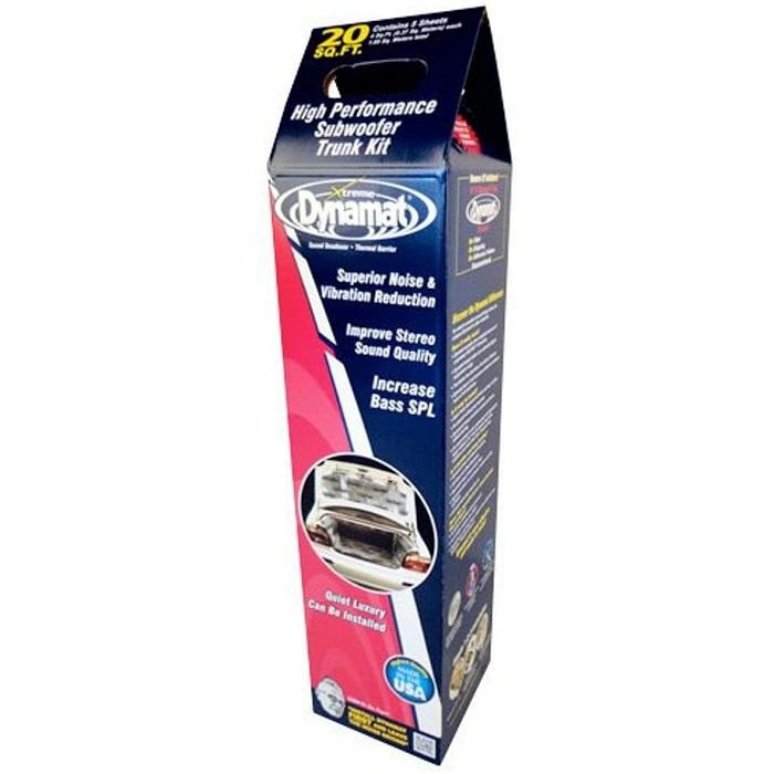 Amortizerski set DYNAMAT Xtreme Trunk Pack (5 samoljepljivih plocica, 460 x 810 mm)