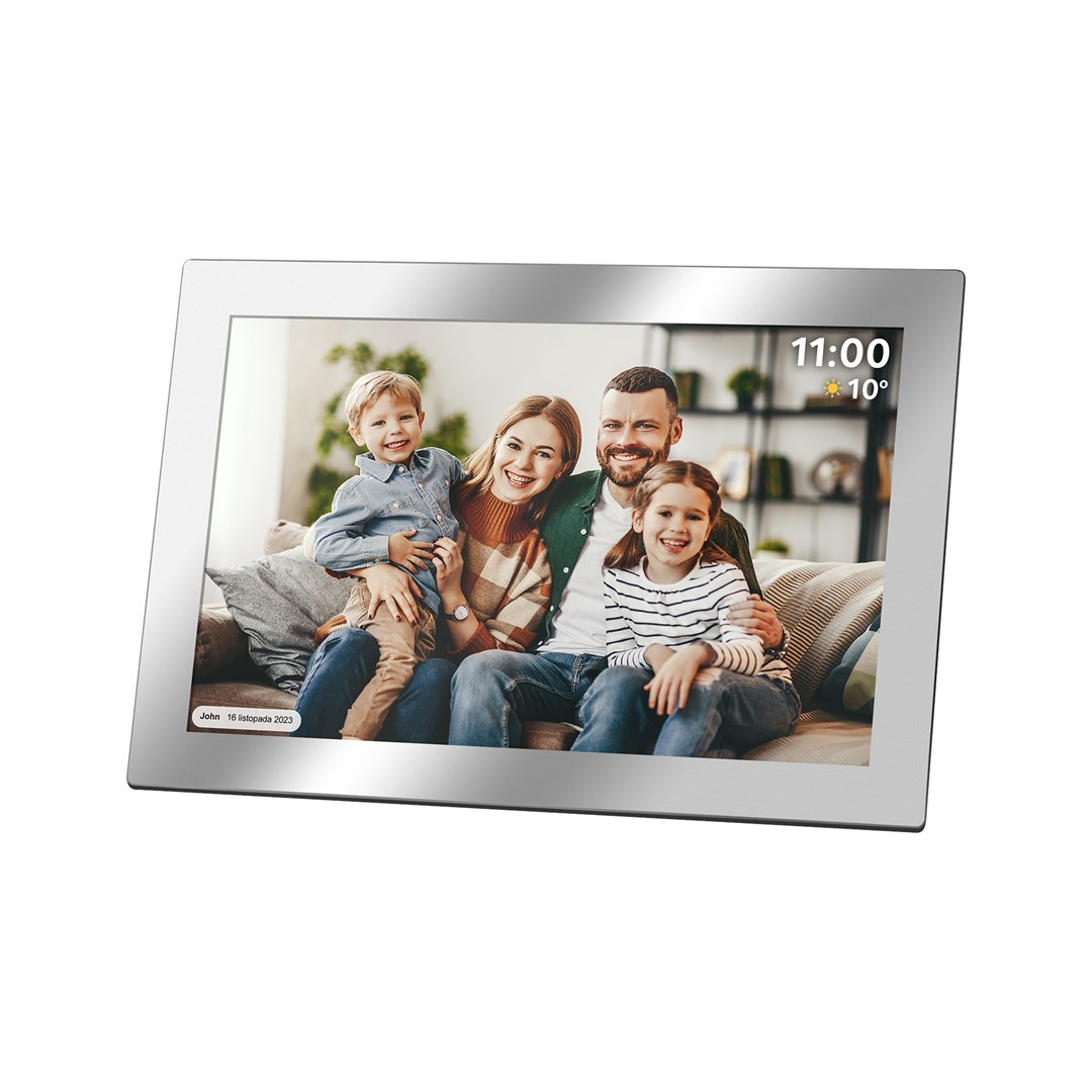 Digitalni okvir za slike Kruger&Matz FRAMEO Wi-Fi 10.1" mirror (Wi-Fi, 10.1 inča, ogledalo)-0