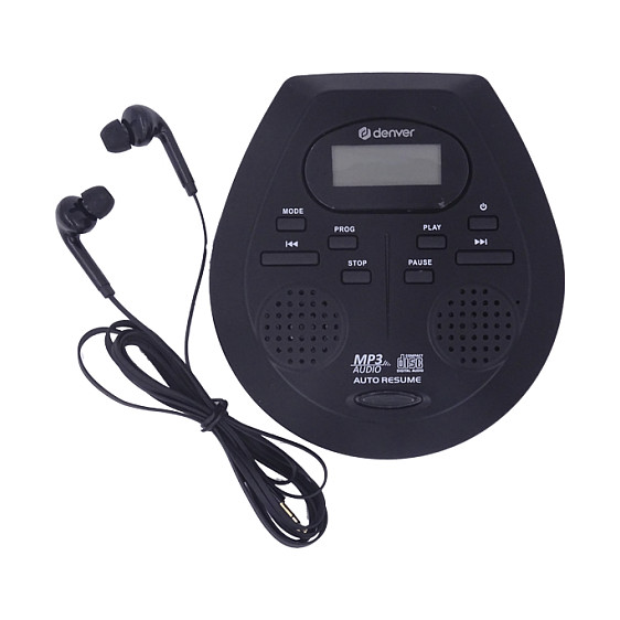 Discman DENVER DMP-395B, crni-2