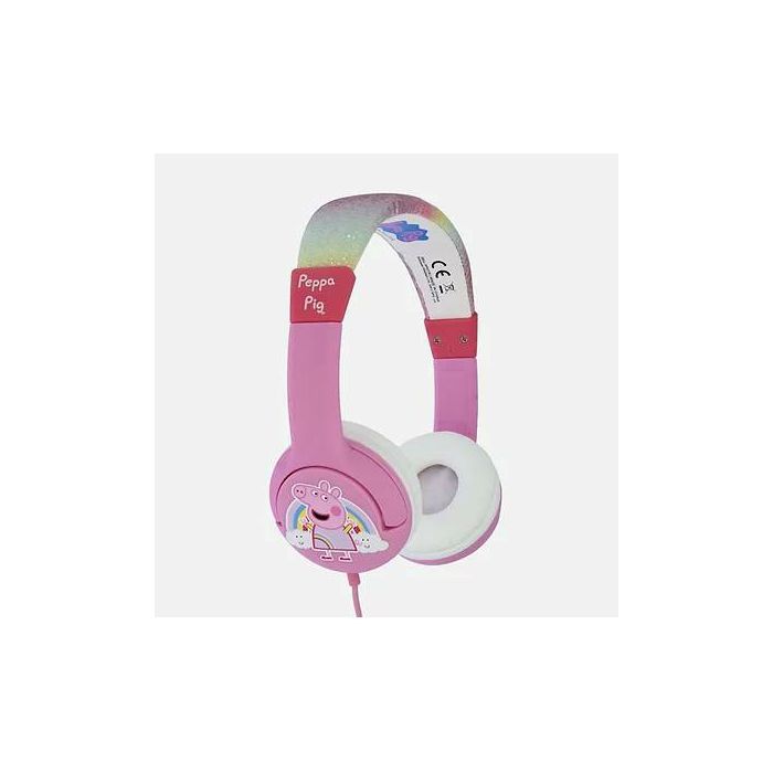 Slušalice OTL TECHONOLOGIES PEPPA PIG Glitter Rainbow roze (žične)