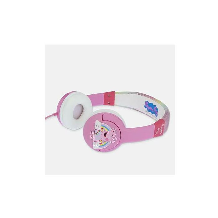 Slušalice OTL TECHONOLOGIES PEPPA PIG Glitter Rainbow roze (žične)-2