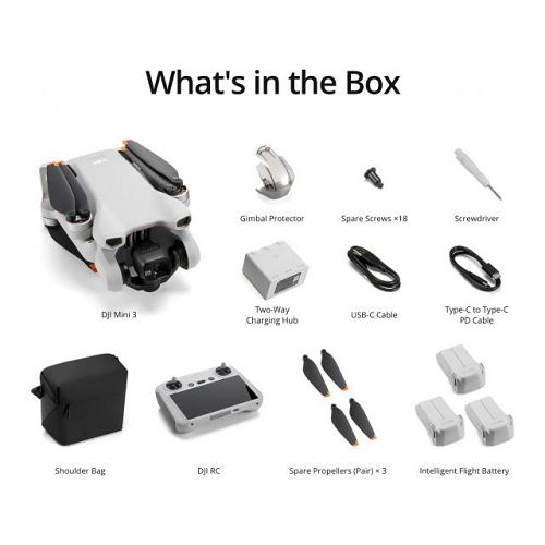 Dron DJI Mini 3 Fly More Combo RC GL-1