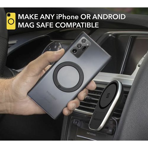 Držač za mobitel SCOSCHE MagicRing Kit, ljepljivi MagSafe kompatibilni makgnetski adapteri-4