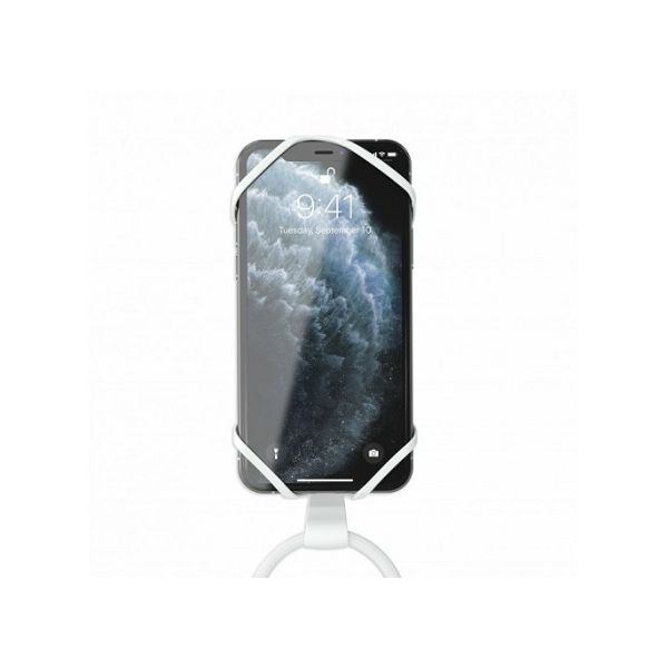 Držač za mobitel VONMAHLEN INFINITY s vezicom bijela-2