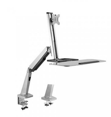 Maclean MC-728 monitor mount / stand 81.3 cm (32") Silver-0