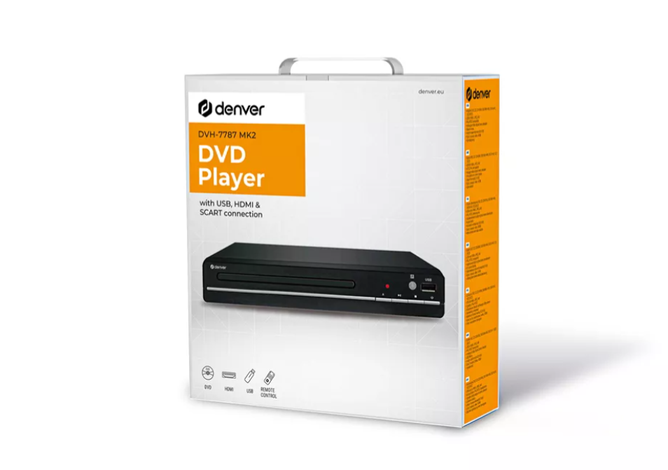 DVD player DENVER DVH-7787 (HDMI, USB, Scart, Dolby Digital, FHD 1080p)-3
