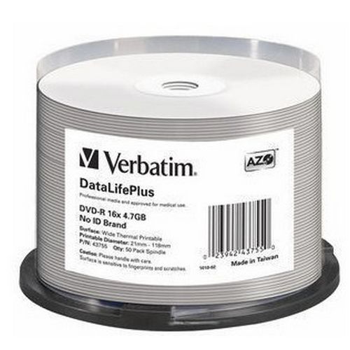 Verbatim DataLifePlus 4.7 GB DVD-R 50 pc(s)-0