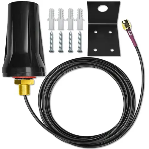 Dvostruka omnidirekcijska antena za vanjsku upotrebu QOLTEC 57042 (4G LTE, 7dBi)-6