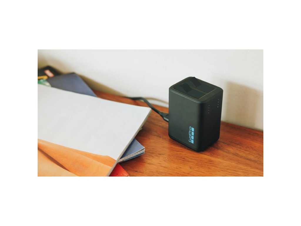 Dvostruki punjač baterija GOPRO za HERO13 Black, AEDBD-201-EU-3