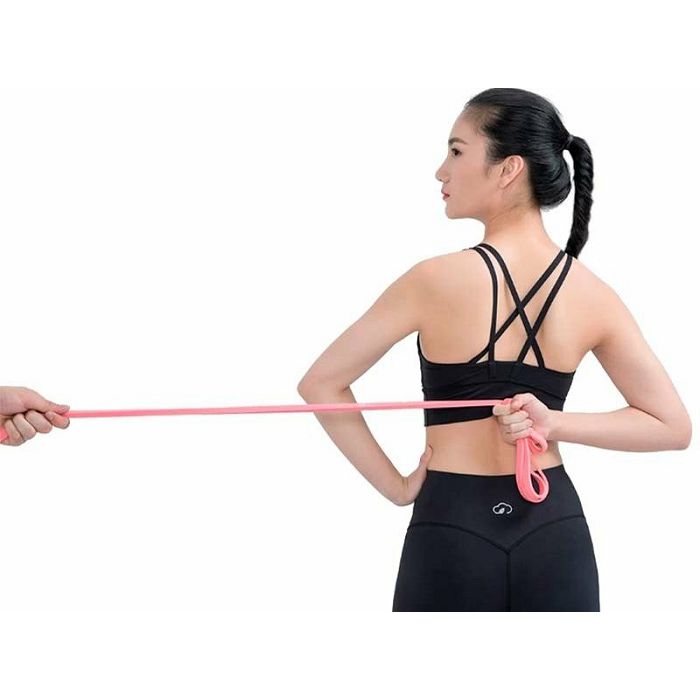 Pull-up otporna traka Yunmai (35lb-16kg) roza-1