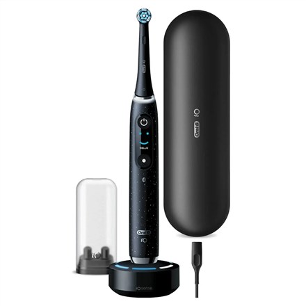 Oral-B | iO10 Series | Electric Toothbrush | Rechargeable | For adults | ml | Number of heads | Cosmic Black | Number of brush heads included 1 | Number of teeth brushing modes 7-0