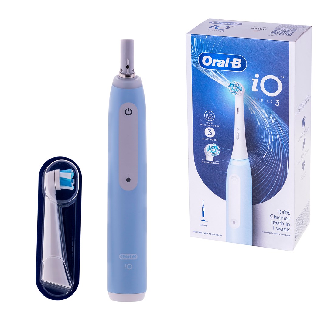 Oral-B IOSERIES3ICE electric toothbrush Adult Rotating-oscillating toothbrush Blue-1