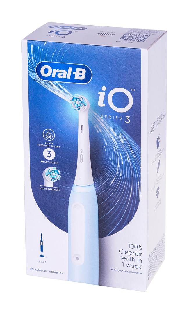Oral-B IOSERIES3ICE electric toothbrush Adult Rotating-oscillating toothbrush Blue-6