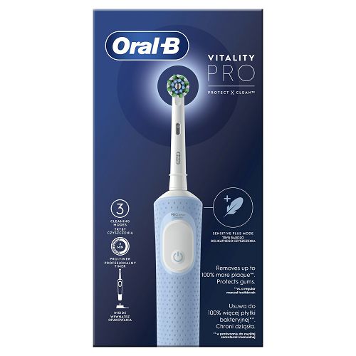 Električna četkica za zube ORAL-B Vitality Pro vapor blue + Pasta