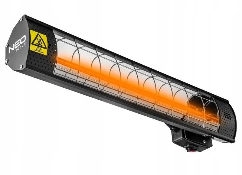 Električna grijalica NEO TOOLS 90-031 (infracrvena, za unutarnju i vanjsku upotrebu, 2000 W) crna-0