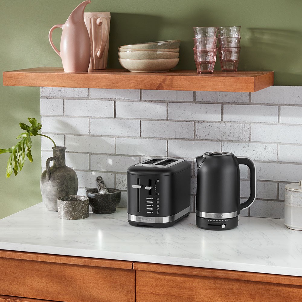 Električni čajnik KITCHENAID 5KEK1701EBM (crni, 1.7 L, 2400 W)-4