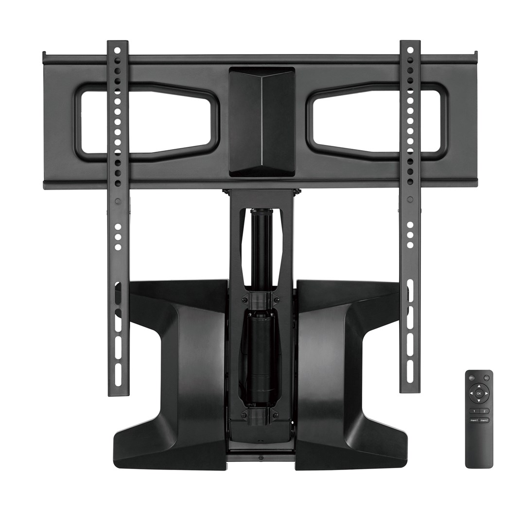 Maclean MC-891 Electric TV Wall Mount Bracket with Remote Control Height Adjustment 37'' - 70" max. VESA 600x400 up to 35kg Above Fireplace Mount Sturdy-9