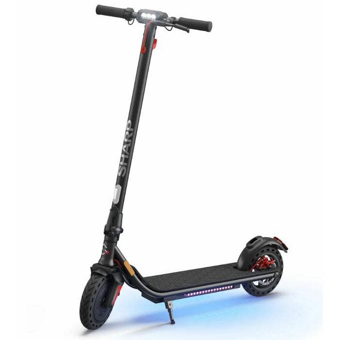 Električni romobil SHARP KS1AEUB crni (8,5", 120kg, 350W, domet do 25km, 25 km/h)-0