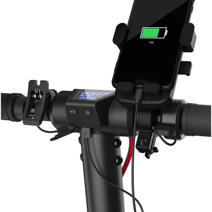 Električni romobil SHARP KS2AEUB crni (10", 120 kg, 350W, domet do 40 km, 25 km/h)-6