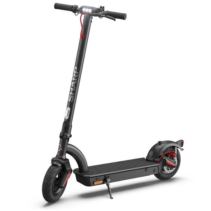 Električni romobil SHARP KS2AEUB crni (10", 120 kg, 350W, domet do 40 km, 25 km/h)