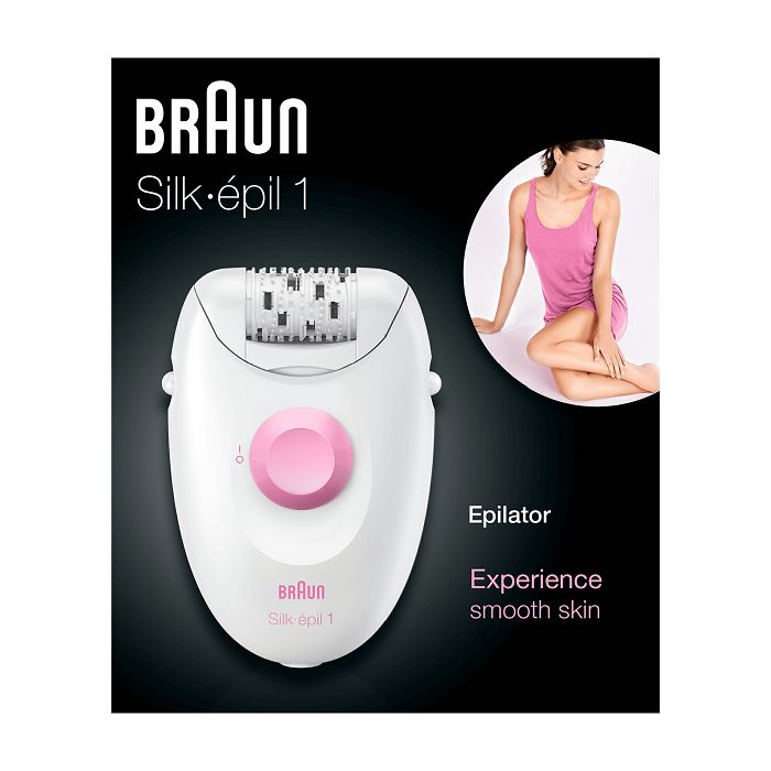 Epilator BRAUN Silk Epil SE S1‑1170 (suho, 20 pinceta, SoftLift vrhovi, rozo-bijeli)-2