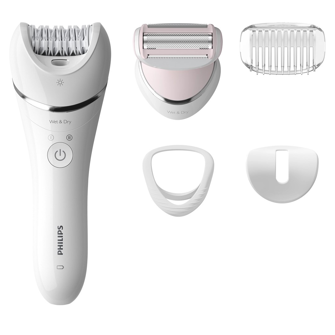 Epilator PHILIPS Series 800 BRE710/00 (bežični Wet & Dry, 32 keramička diska, 2 brzine, Opti-light)-8