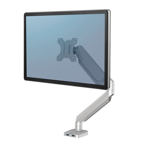 Ergonomska ruka za 1 monitor FELLOWES (platinum serija, srebrna)-0